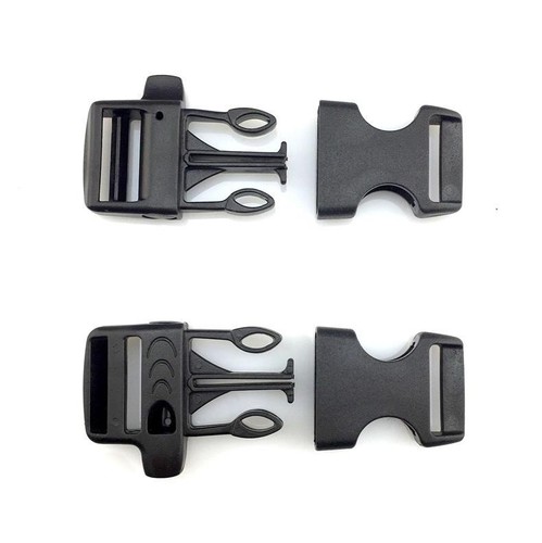 20mm Paracord Buckle Clip Whistle Survival for Paracord Bracelet