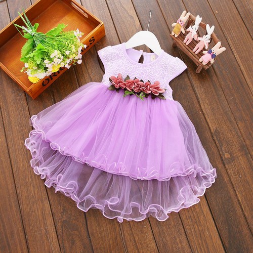 Hot Toddler Kid Baby Girl Floral Skirt Dress Party Princess Wedding Tutu Dresses