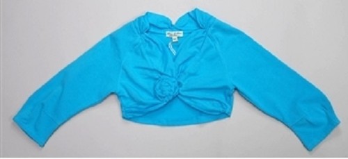 NWT ELIANE /& LENA Paris PLURIELLE girl/'s Turquoise top Bolero sz 5y 6y 10y 45G03