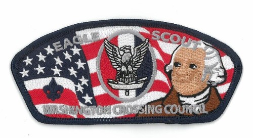 Washington Crossing Council-Eagle Scout Award Boy Scout Patch BSA CSP Official