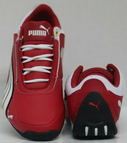 Puma Drift Cat 4 SF JR Rosso Corsa-White-Black 303974-03 Youth Size/'s