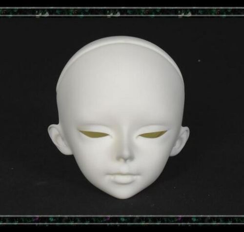 White color 40# For Practice Makeup 1//3 BJD Doll Head Single Head No make up