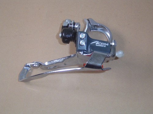 Shimano Acera fd-m330 Derailleur train from below 28,6 mm DP//TS Silver NEW