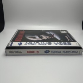 Resident Evil (Sega Saturn, 1997) CIB Complete w/ Manual & Reg Card Tested VGC