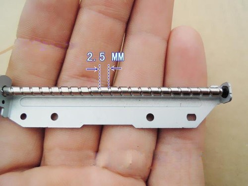 2PCS Used 2-phase 4-wire Micro 10mm Stepper Motor with Screw Length 68mm