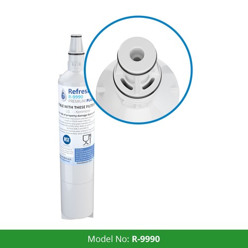 Refresh R-9990 Replacement Water Filter For LG /& Kenmore Refrigerators 3 Pack