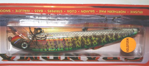 6/" Grandma Lure Classic Crankbait Musky Pike Holoform Hi-Tech Perch GH6-77
