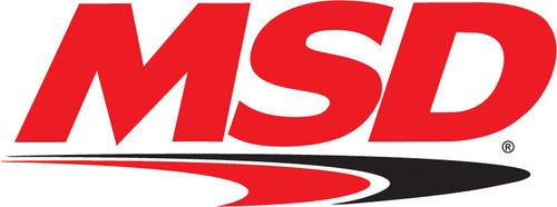 MSD 31249 8.5mm Super Conductor Spark Plug Wire Set for SBC low profile