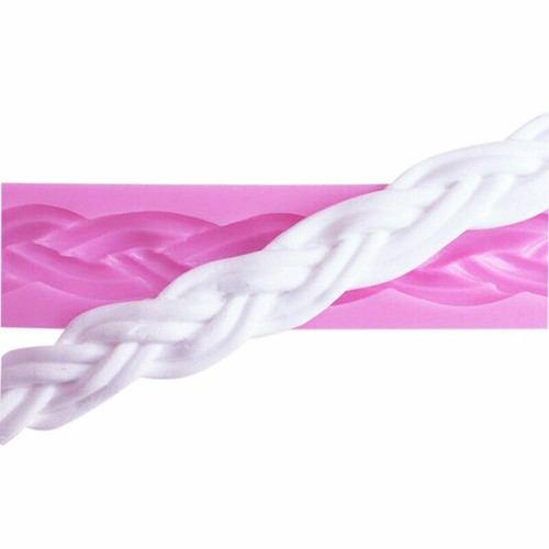 3D Lange Tasche Seil String Fondant Mold Knit Silikon Kuchen Sugarcraft Super