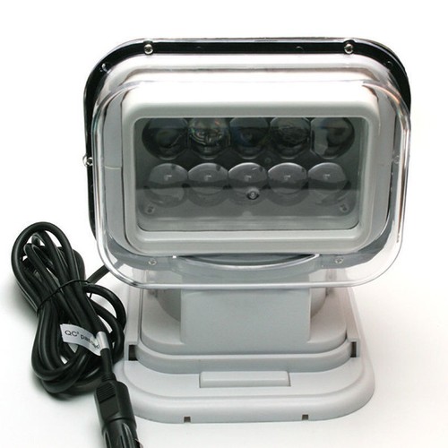 Cree LED Marine Remote Control Spotlight Offroad Truck Car Boat Search Light