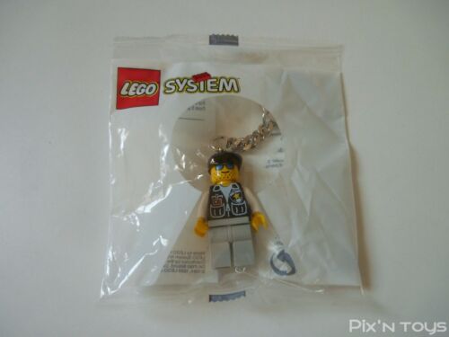 LEGO SYSTEM 1989 Polybag Keyrings Porte clé Policeman 822102 