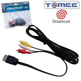 Sega Dreamcast AV Cable🍯TOMEE Adapter TV Power Cord Connect Charger Converter