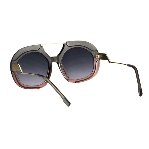 Womens Boyfriend Flat Top Racer Sport Plastic Retro Mob Sunglasses