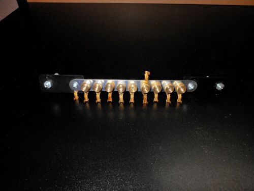 CNC Power Bus Bar 9 Terminal Toolless Terminal Manipulation!
