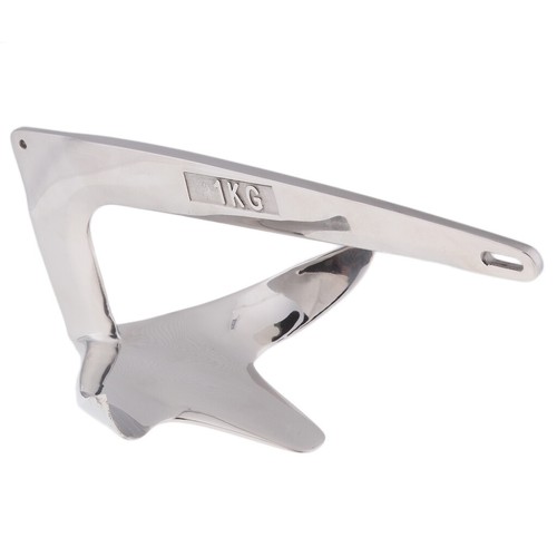 Stainless Steel Claw//Bruce Style Anchor Heavy Duty 1kg //2.2lb Boat Anchor