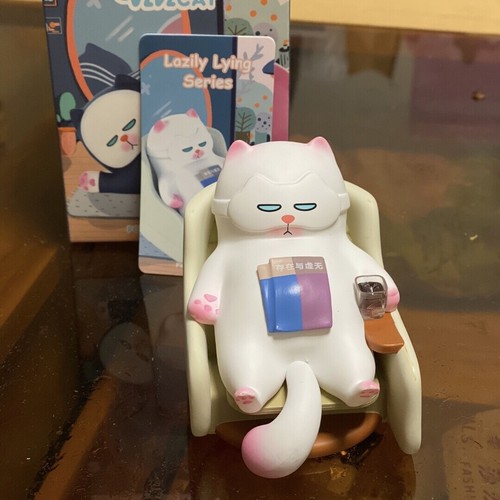 POP MART x VIVI CAT Lazily Lying Series First-class Cabin Mini Figure Art Toy
