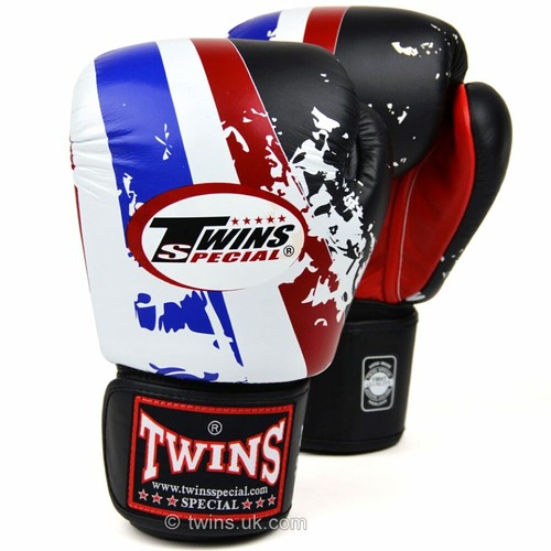 TWINS Thailandia Guantoni Da Boxe Sparring Muay Thai Kickboxing Guanti 10 12 14 16 OZ