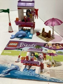 lego friends lot 41028 emma lifeguard & 3183 stephanie’s convertible