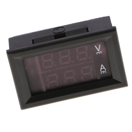 30V 30A DC Red-Red Dual LED Digital Panel Voltage Current Tester Meter