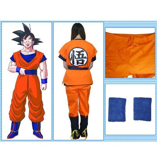 Party Clothing Dragon Ball Z GoKu fancy Wu Cosplay Costume Size S//M//L//XL//XXL