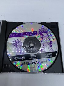 Import Sega Saturn - Langrisser V The End of Legend - Japan Japanese