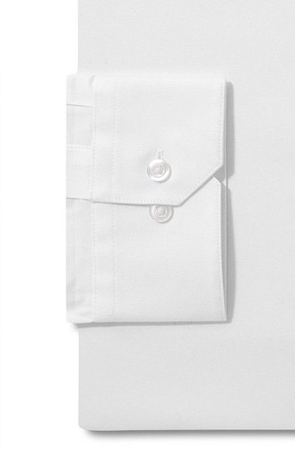 NWT $95 ALFANI Men SLIM-FIT STRETCH WHITE LONG-SLEEVE DRESS SHIRT 15-15.5 32//33
