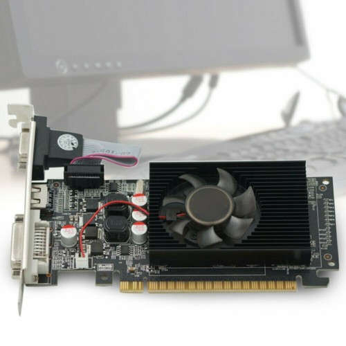 GT730 2GB DDR3 DVI VGA HDMI PCI-E Computer Graphics Card US Ship