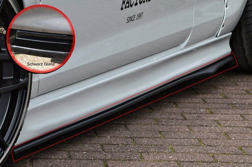 Cup2 retrasadas seitenschwerter ABS kia optima sportswagon brillo negro