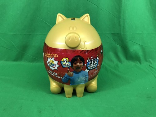 EXCLUSIVE /& READY TO SHIP Ryan’s World Deluxe Piggy Bank Surprise