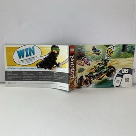 LEGO NINJAGO: Lot of 5 Instruction Booklet Manuals (Only) ~ Mix Sets In