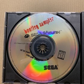 Bootleg Sampler (Sega Saturn, 1996) Vintage Video Game DISC ONLY