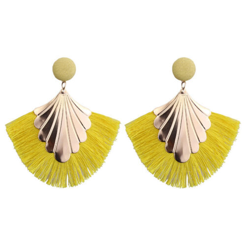 Long Tassel 2020 Fashion Earrings Drop Dangle Women Boho Bohemian Jewelry Gift