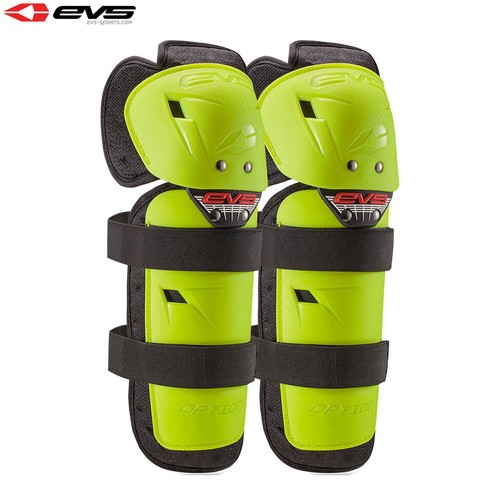 EVS Adult KNEE Guards Yellow//Black Motocross MX Off-Road Downhill MTB
