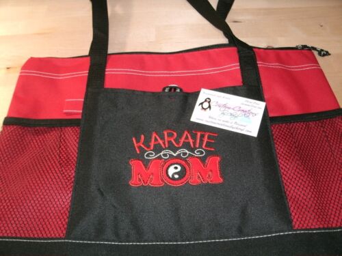 Karate Mom Personalized Tote Bag Sports Mom Tote Karate Mom Gift