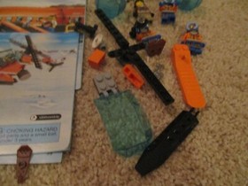 Lego City Arctic Base Camp Building Toy (60036) used no box missing pieces