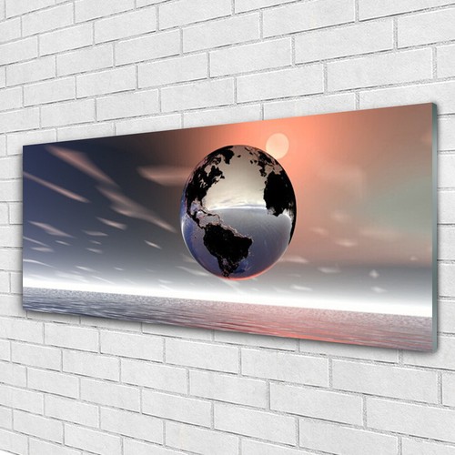 Glasbilder Wandbild Druck auf Glas 125x50 Erde Kunst