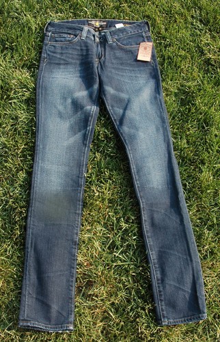 Lucky W/'s Jeans Lola Skinny Dark Wash Distressed Denim Size 00//24 Ankle