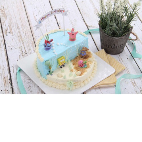 Lot SpongeBob Squarepants Action Figure Set Patrick Star Dolls Toy Cake Topper
