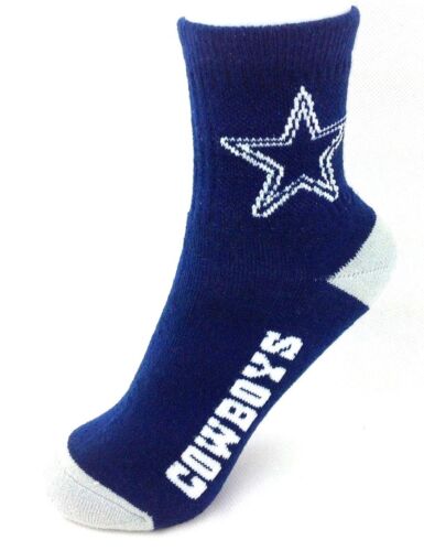 Dallas Cowboys Football Navy Toddler Quarter Socks