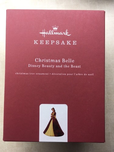 Hallmark Keepsake Christmas Belle Beauty and the Beast Premium Ornament 2018 NIB