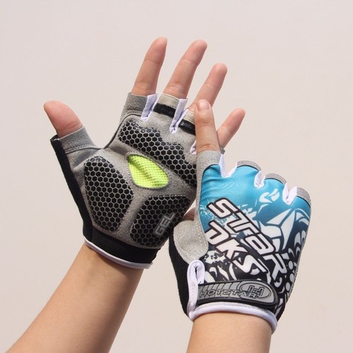 New Men /& Women/'s Sports 3D Gel Padded Anti-Slip Gloves Gym Fitness M-XL Size