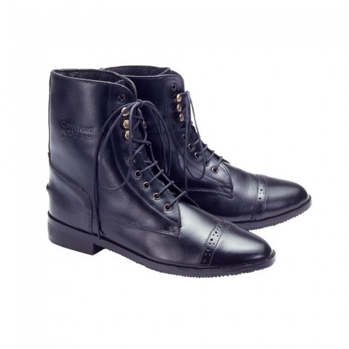 EquiRoyal Comfort Riders Ladies Leather Paddock Boots Size 6/"