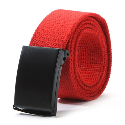 Unisex Men/' Tactical Military Combat Nylon Canvas Belt Buckle Strap Waistband