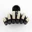 Large Black Hair Claw Clip with Diamante Crystal Hair Clamp Extra Sparkly by