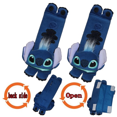 2X Super Stitch Comfortable Car Seat Belt Cover Shoulder Cushion Pads
