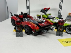Lego world racers retired set 8898 Wreckage Road 100% Complete w/Instructions