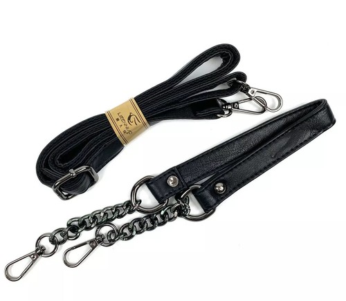 Lirenniao Women’s Black Crossbody Faux Leather Purse Wallet Small Handbag