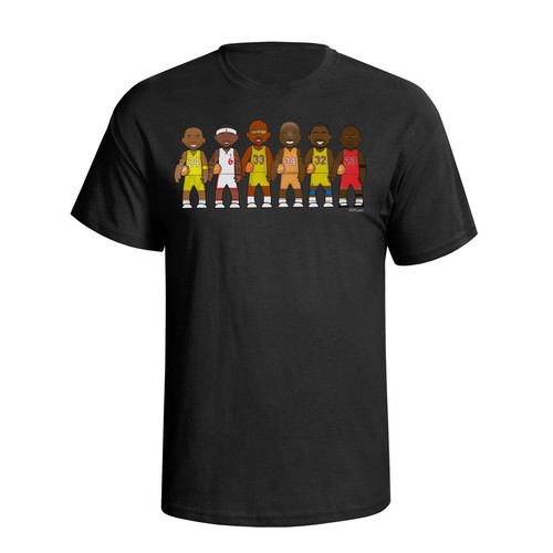 Basketball Legends By VIPwees Mens T-Shirt
