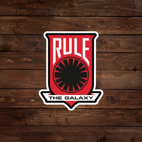 Decal//Sticker Rule the Galaxy Star Wars