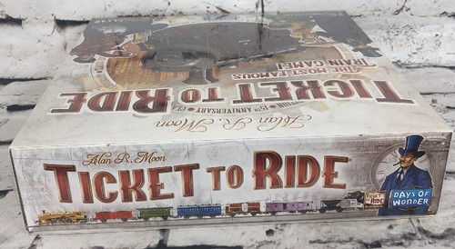 Ticket To Ride 15th Anniversary Edition Board Game New Sealed